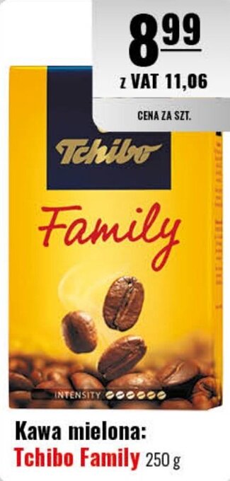 Eurocash Tchibo Family Kawa mielona 250g oferta