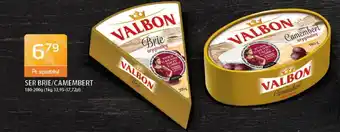 ABC Valbon Ser Brie lub camembert 180-200g oferta