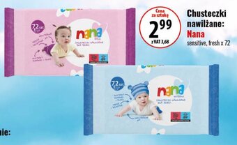 Nana Chusteczki nawilżane 72szt.