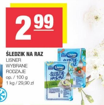 Spar Lisner Śledzik na raz 100g oferta