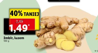 Lidl Imbir 100g oferta