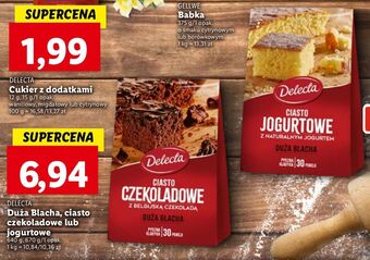 Lidl Ciasto jogurtowe delecta duża blacha oferta