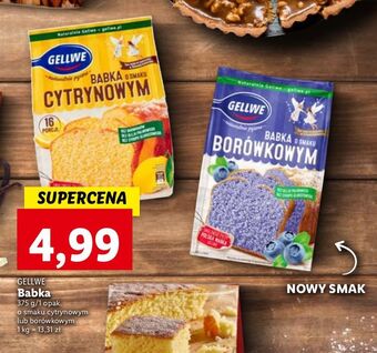 Lidl Babka borówkowa gellwe oferta