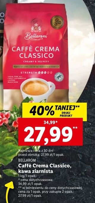 Lidl Kawa bellarom classico oferta