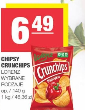 Spar Lorenz Chipsy Crunchips 140g oferta