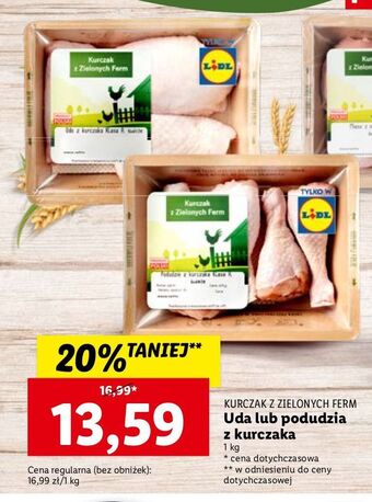 Lidl Udo z kurczaka kurczak z zielonych ferm oferta