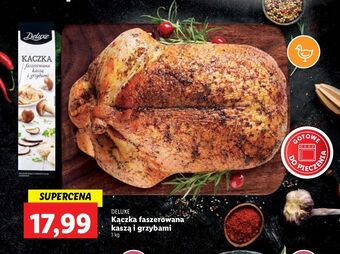 Lidl Kaczka faszerowana grzybami i kaszą deluxe oferta