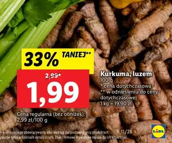 Lidl Kurkuma oferta