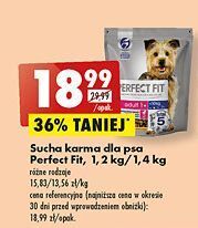 Biedronka Karma dla psa adult 1+ perfect fit oferta