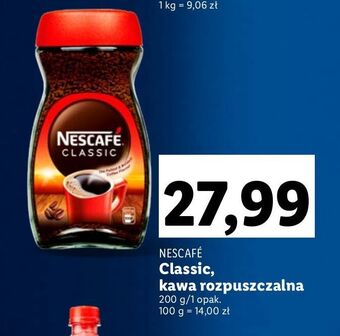 Lidl Kawa nescafe classic oferta