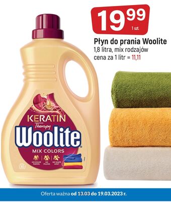 E.Leclerc Płyn do prania mix colors woolite keratin oferta