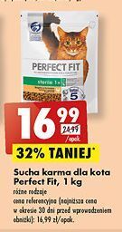 Biedronka Karma dla kota sterile 1+ perfect fit oferta