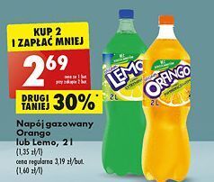 Biedronka Napój o smaku cytrynowym lemo oferta