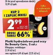 Biedronka Hydrożelowe płatki pod oczy collagen be beauty care oferta
