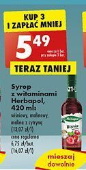 Biedronka Syrop wiśnia herbapol oferta