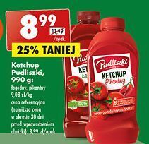 Biedronka Ketchup łagodny pudliszki oferta