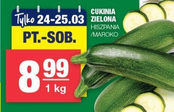 Spar Cukinia Zielona 1kg oferta