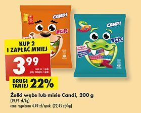 Biedronka Żelki misie candi (biedronka) oferta