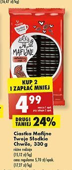 Biedronka Ciastka mafijne twoje słodkie chwile oferta