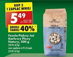 Biedronka Fasola piękny jaś karłowy plony natury oferta