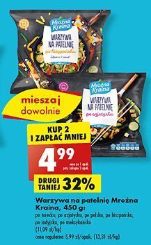 Biedronka Warzywa na patelnię po meksykańsku mroźna kraina oferta