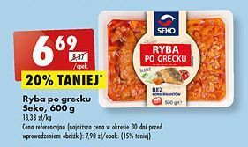 Biedronka Ryba po grecku seko oferta