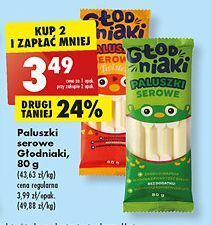 Biedronka Paluszki serowe pomarańczowe głodniaki oferta