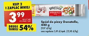Biedronka Spód do pizzy donatello pizza oferta