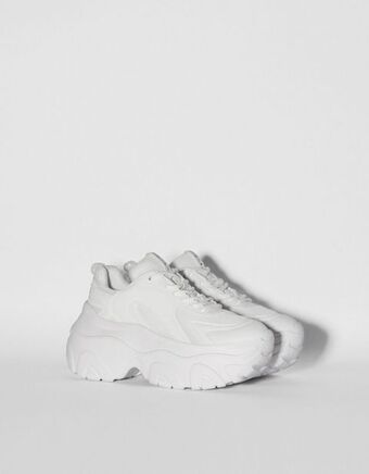 Bershka Buty sportowe z kontrastową siateczką i podeszwami xl oferta