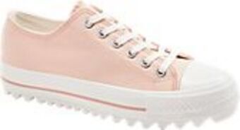 Deichmann Różowe tenisówki damskie claudia ghizzani oferta