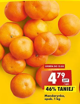 Biedronka Mandarynki oferta
