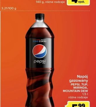 Globi Napój pepsi max oferta