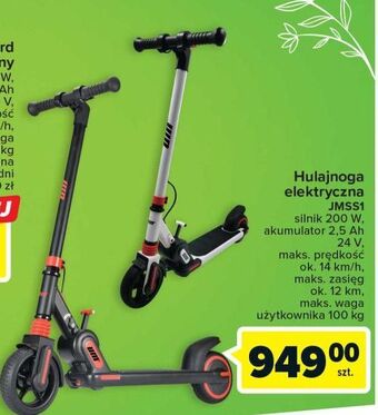 Carrefour Hulajnoga elektryczna jmss1 oferta