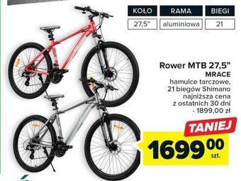Carrefour Rower mtb 27.5" mrace oferta