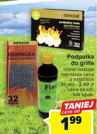 Carrefour Podpałka żelowa bio fire oferta