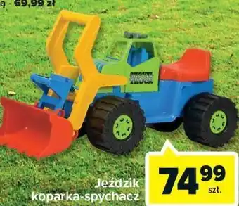 Carrefour Jeździk koparka-spychacz oferta