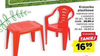 Carrefour Stół plastikowy oferta