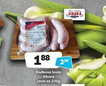 Delfin Kiełbasa biała Sikora 100g oferta