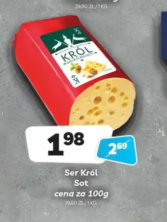 Delfin Ser Król Sot 100g oferta