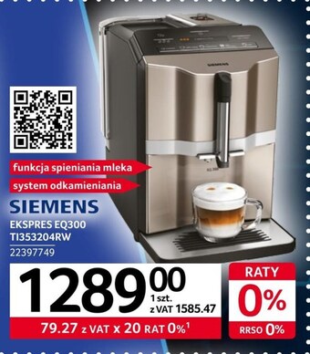 Selgros Ekspres do kawy siemens oferta