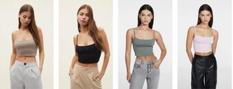 Stradivarius Top dziewczęcy oferta