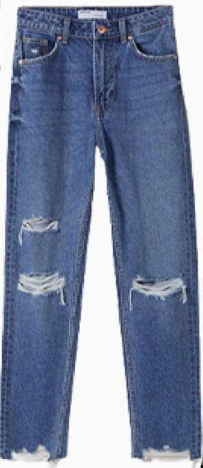 Jeansy damskie bershka
