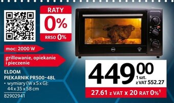 Selgros Piekarnik eldom oferta