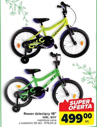 Carrefour Rower dziecięcy oferta