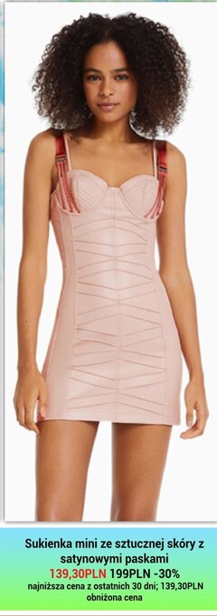 Bershka Sukienka damska bershka oferta