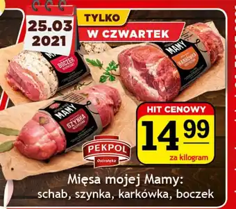 Gram Market Mięsa mojej Mamy schab, szynka, karkówka, boczek 1kg oferta