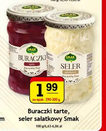 Buraczki tarte, seler sałatkowy Smak 290-300g