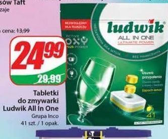 Dino Tabletki do zmywarek lemon ludwik all in one oferta