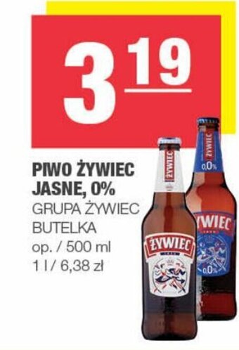 EuroSPAR Grupa Żywiec Piwo Żywiec 500ml oferta