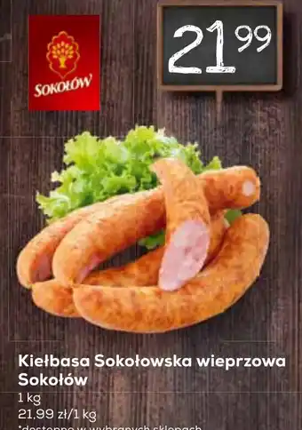 Lewiatan Kiełbasa Sokołowska wieprzowa Sokołów 1kg oferta